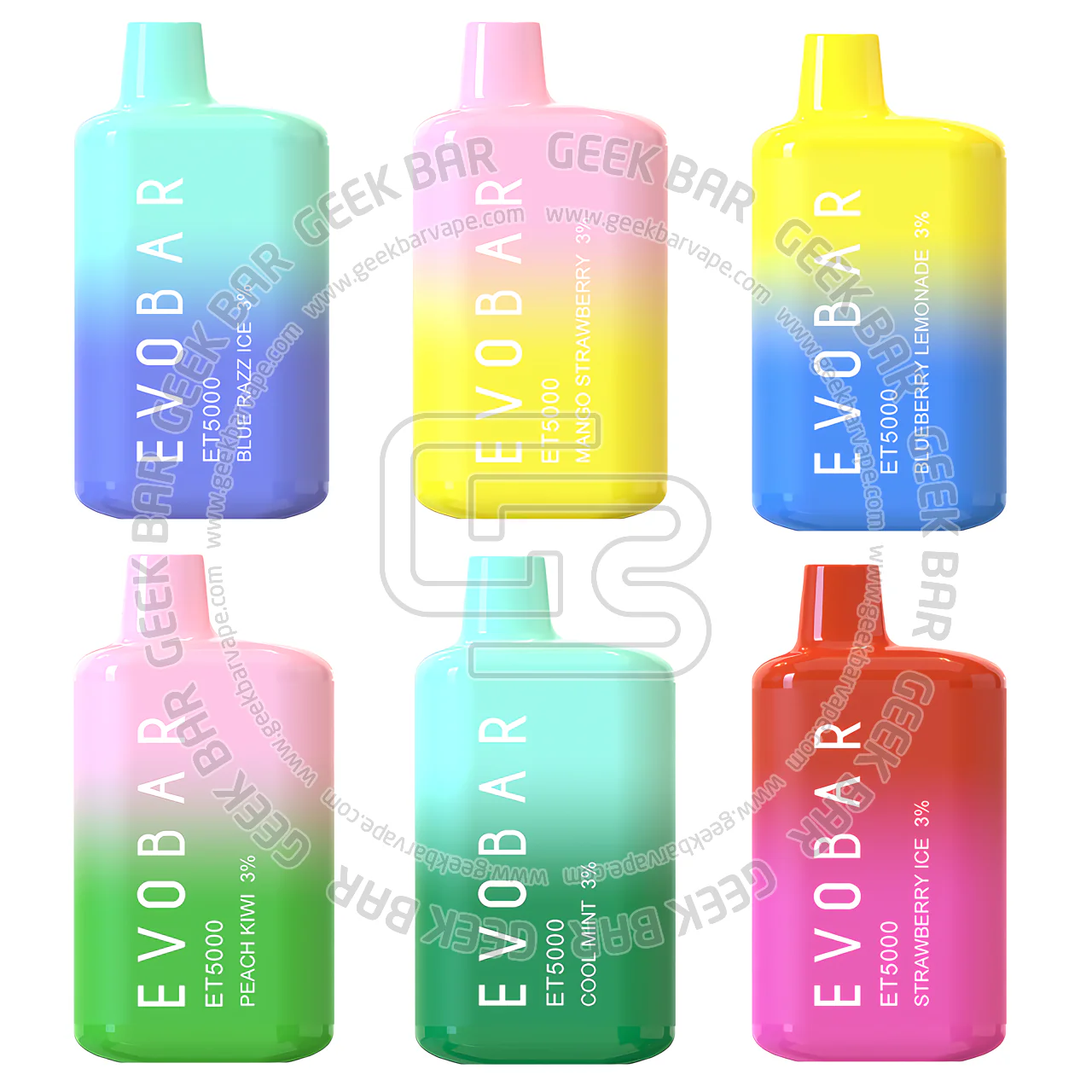 EvoBar ET ZERO Nicotine Vape 5000 Puffs