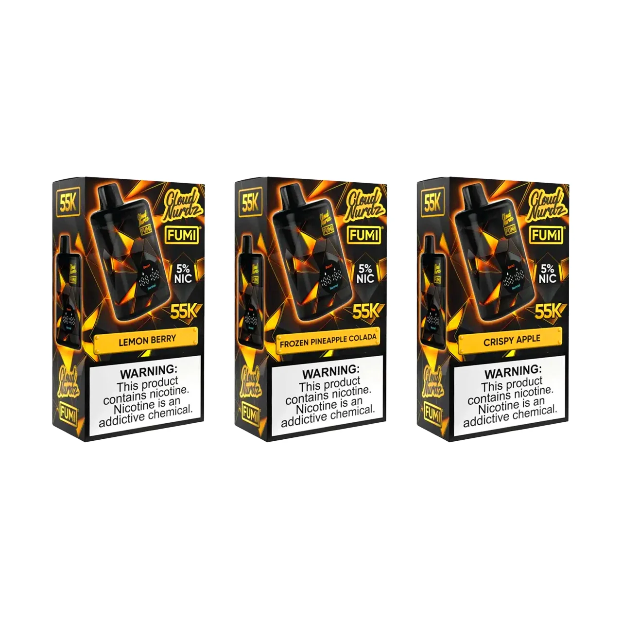 FUMI x Cloud Nurdz Puffs Vape 55000 Puffs