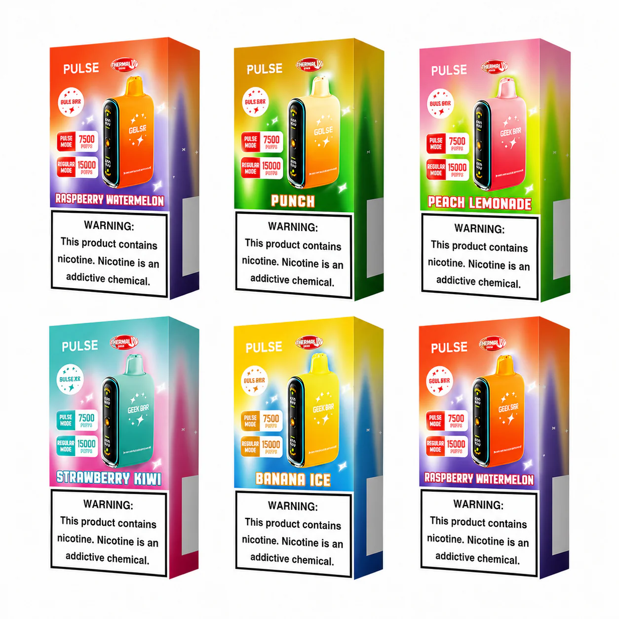 G Bar Pulse Thermal Edition 15K Puffs Vape