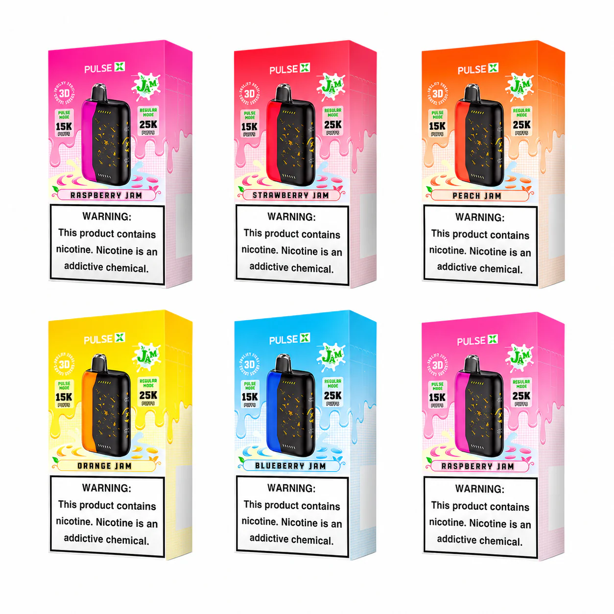 G Bar Pulse X Jam Edition 25K Puffs Vape - Image 2