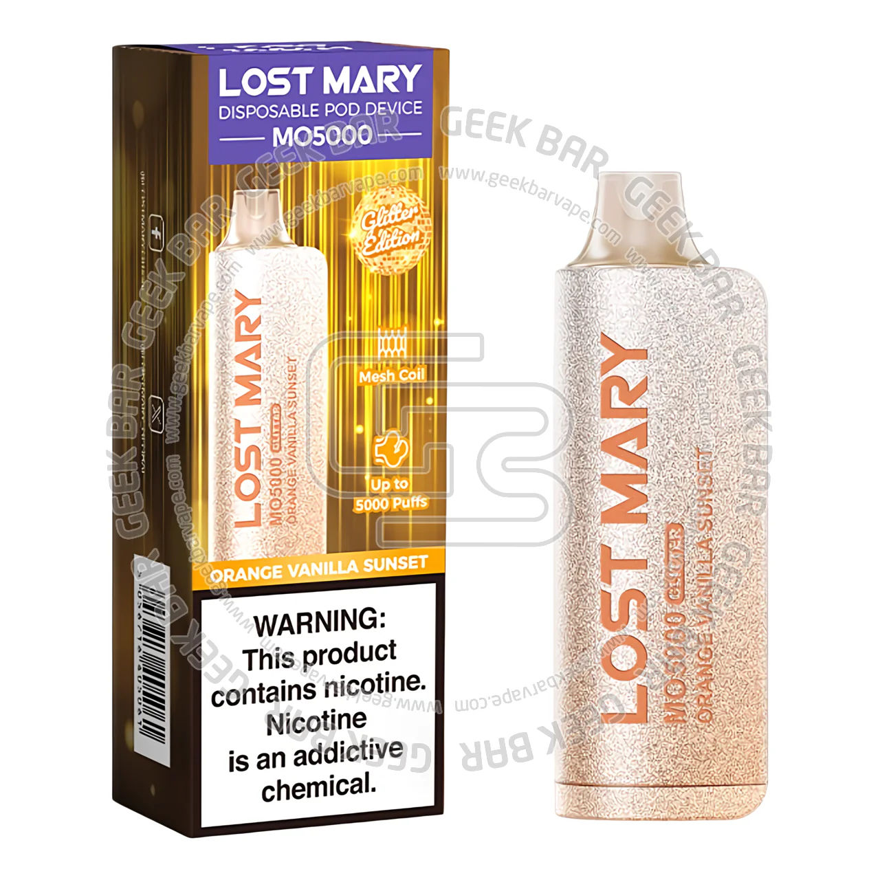 LM MO5000 Glitter Edition 5000 Puffs - Image 2