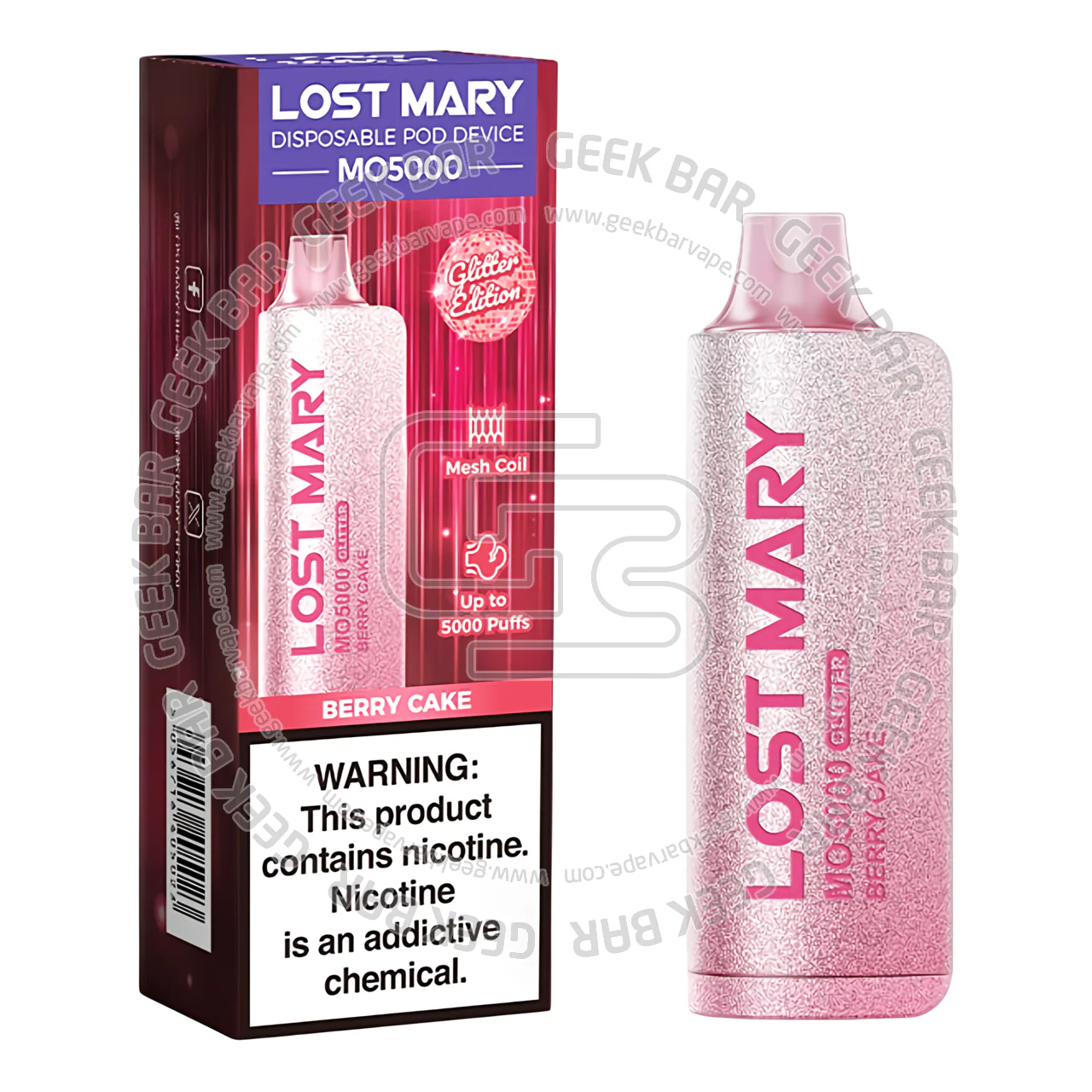 LM MO5000 Glitter Edition 5000 Puffs - Image 3