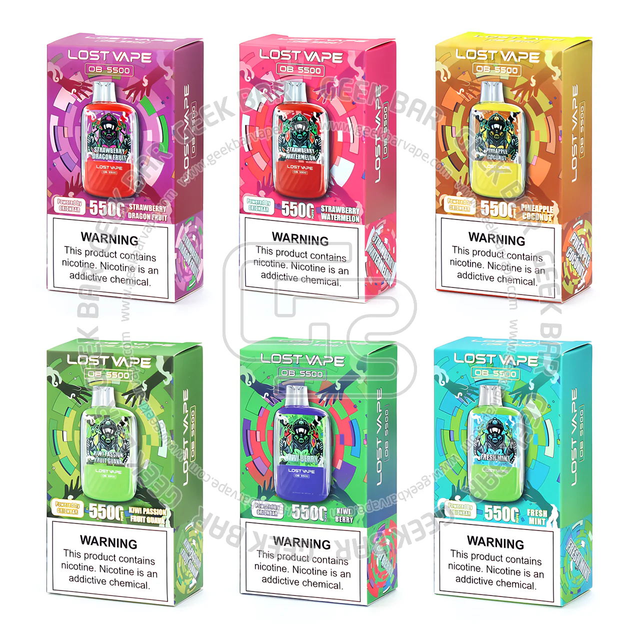 Lost Vape Orion Bar Vape 5500 Puffs