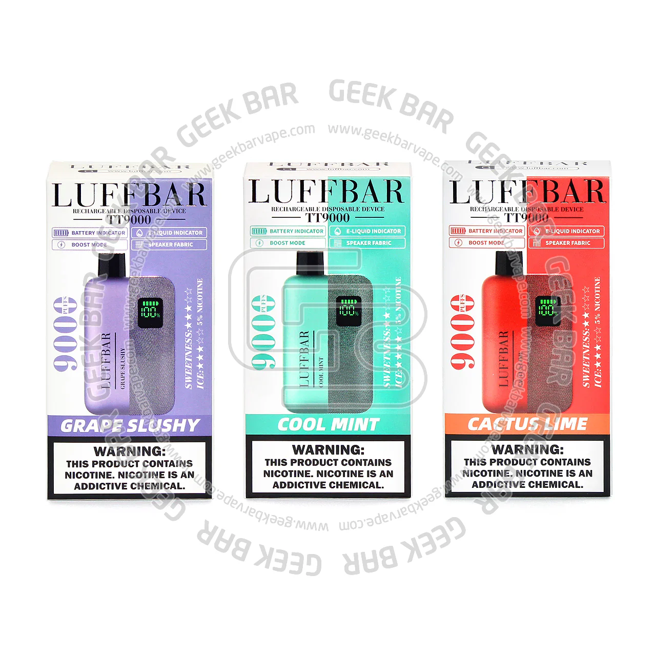 LUFFBAR TT Vape 9000 Puffs