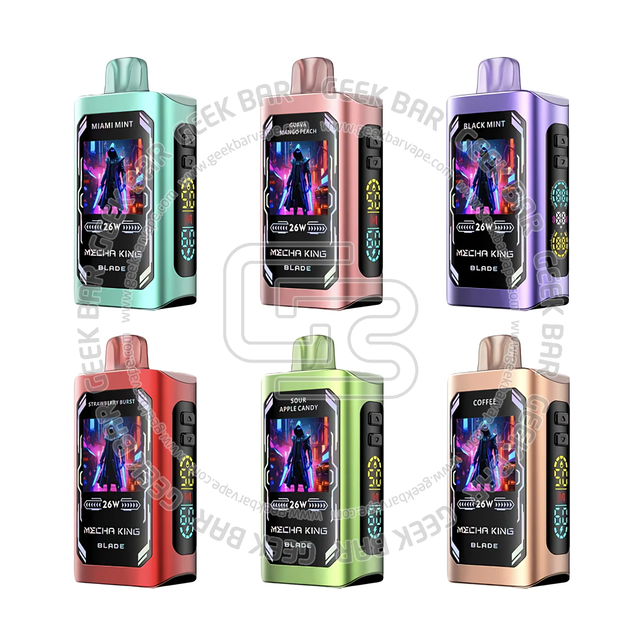 Mecha King Blade Vape 25000 Puffs