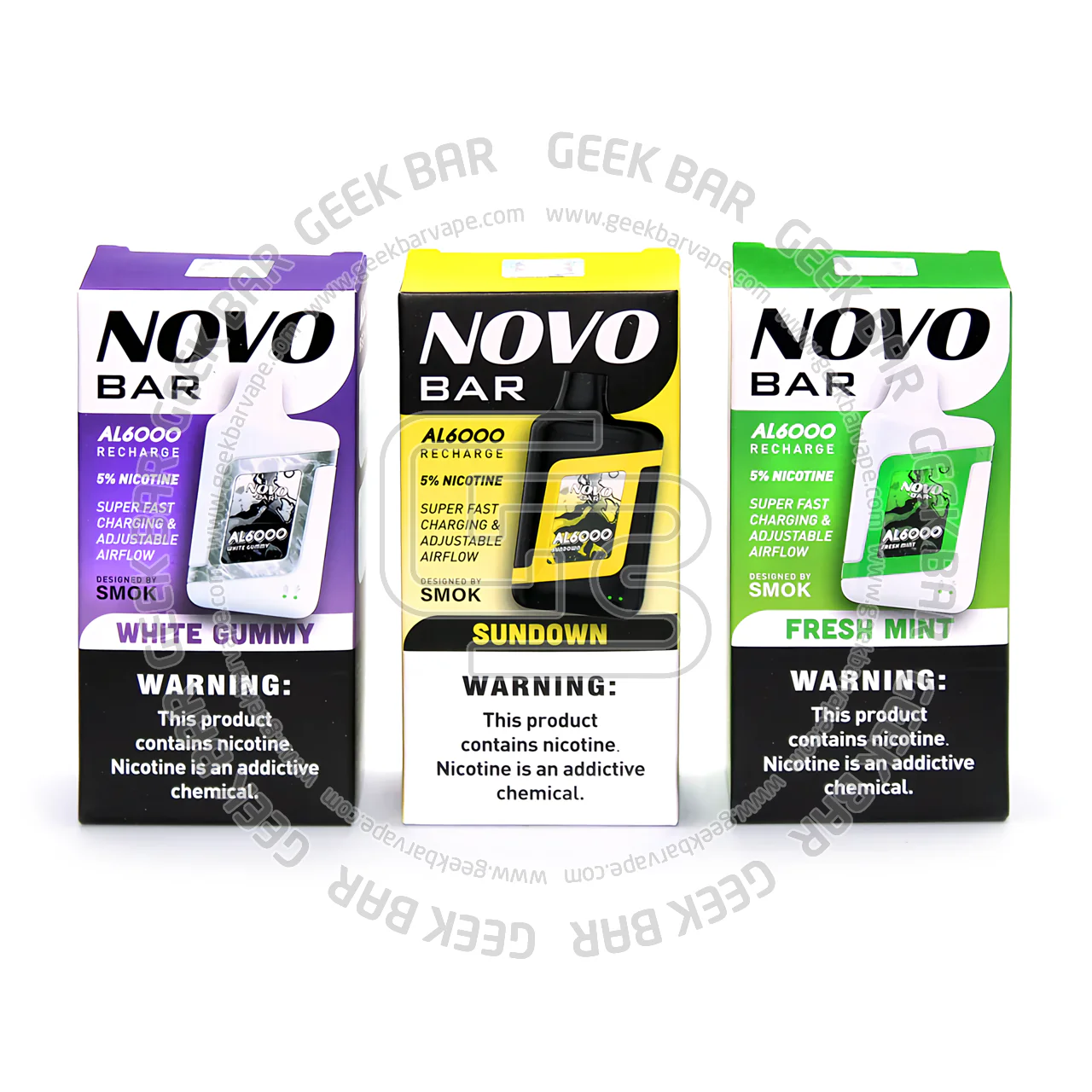 Novo Bar AL by Smok Vape 6000 Puffs