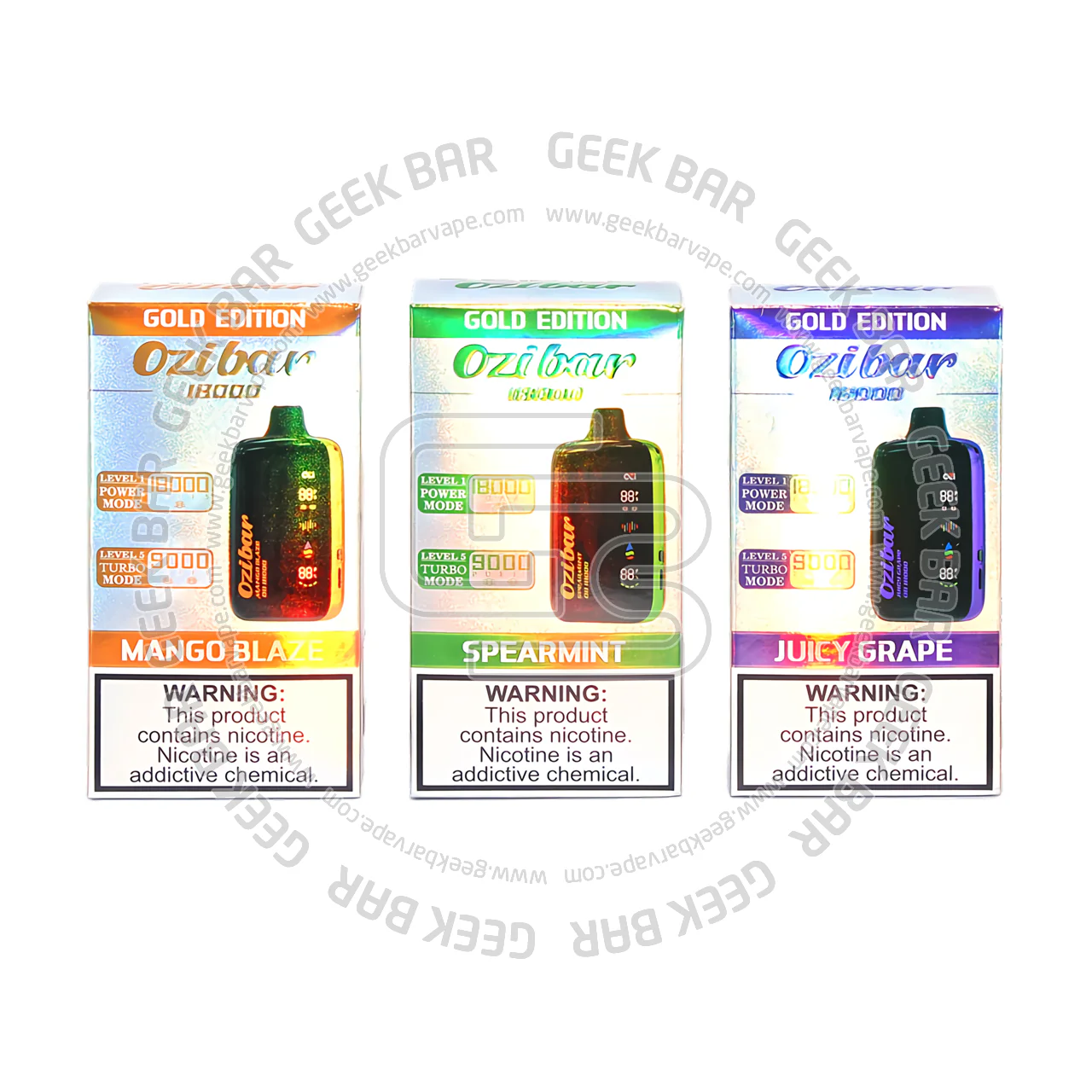 OZIBAR Vape 18000 Puffs