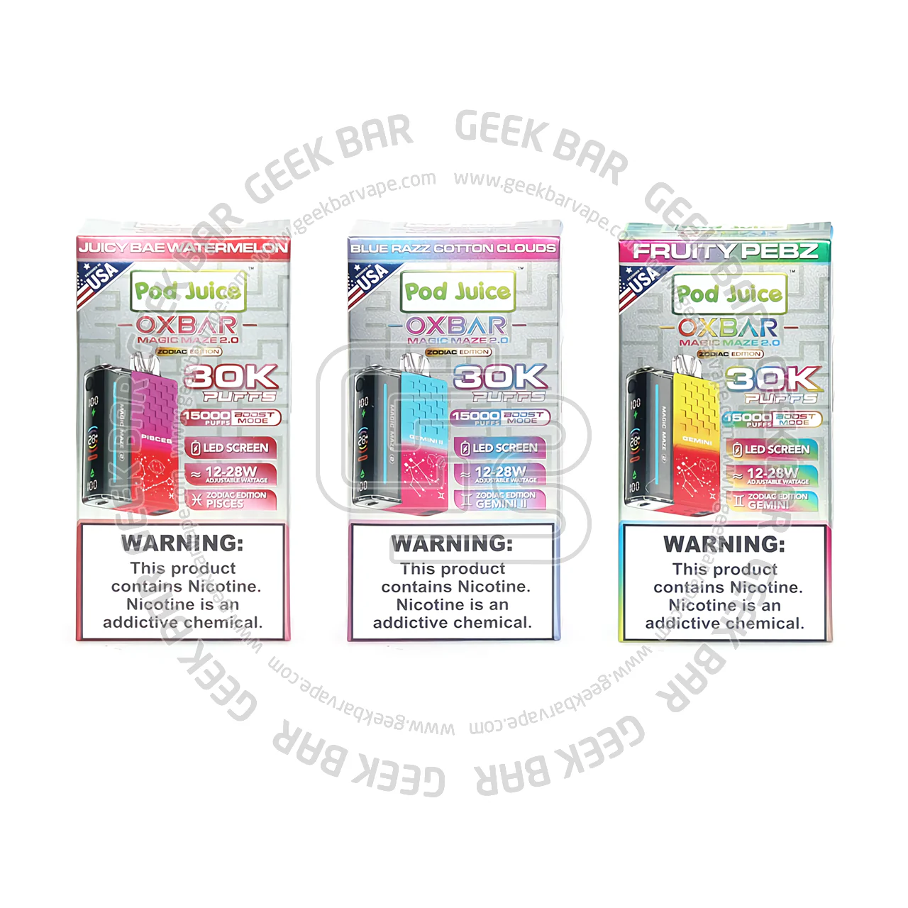 Pod Juice x OXBAR Magic Maze Vape 30000 Puffs