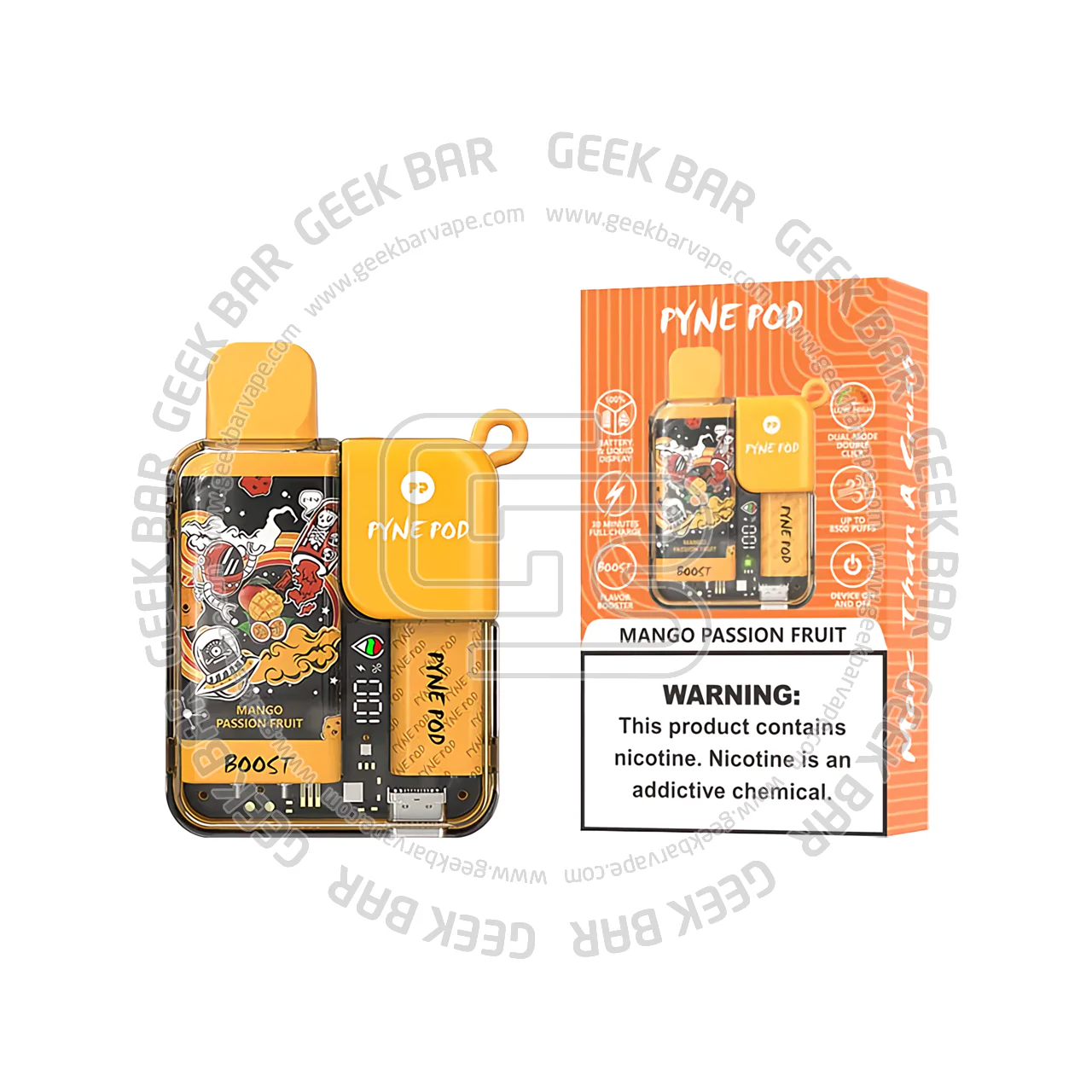 Pyne Pod Boost Vape 8500 Puffs - Image 3