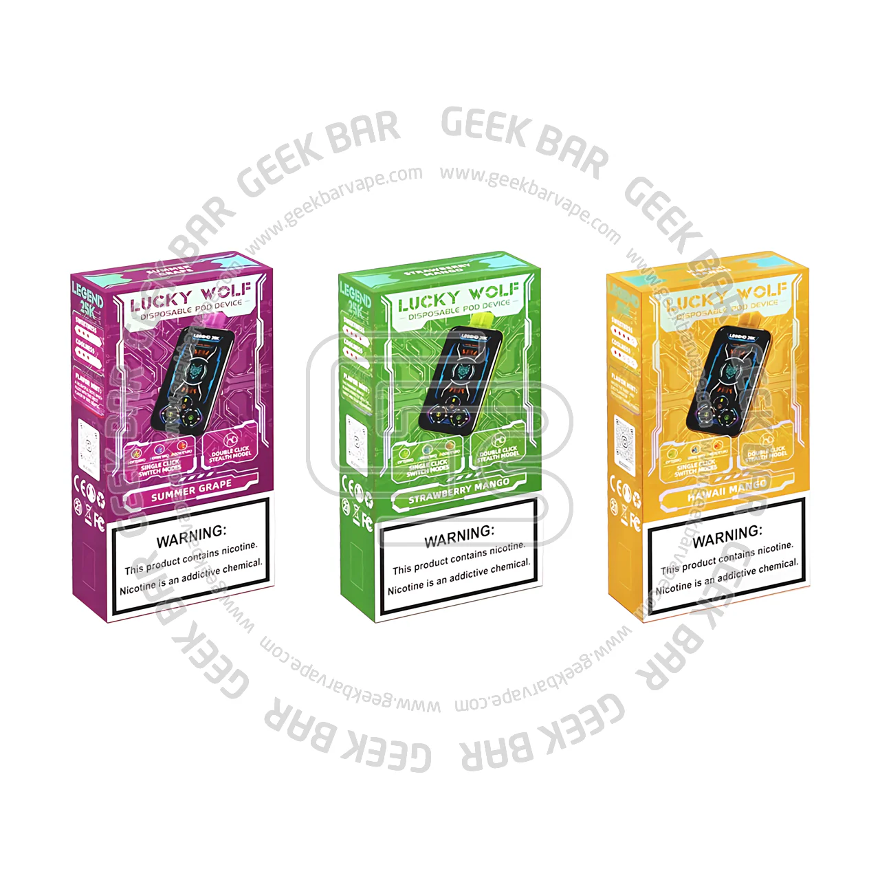 SnowWolf Lucky Wolf Legend Vape 25000 Puffs