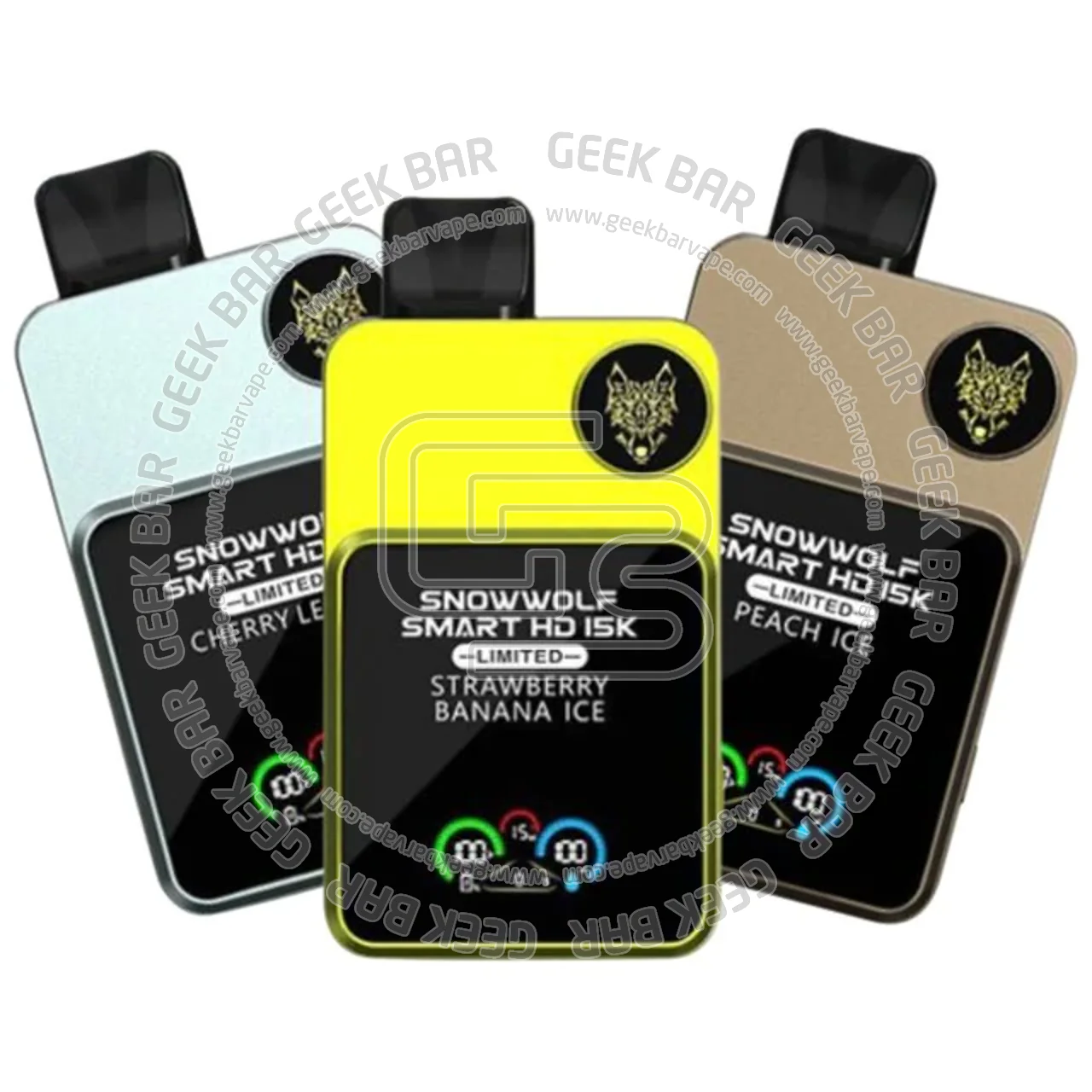 SnowWolf Smart HD Vape 15000 Puffs