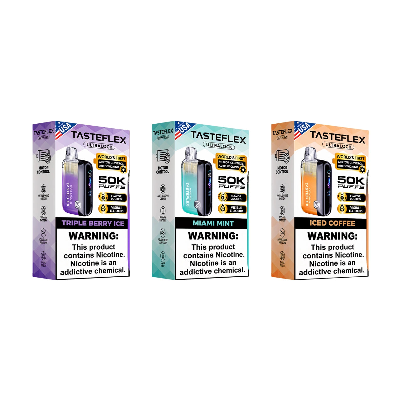 TasteFlex UltraLock Vape 50000 Puffs - Image 2