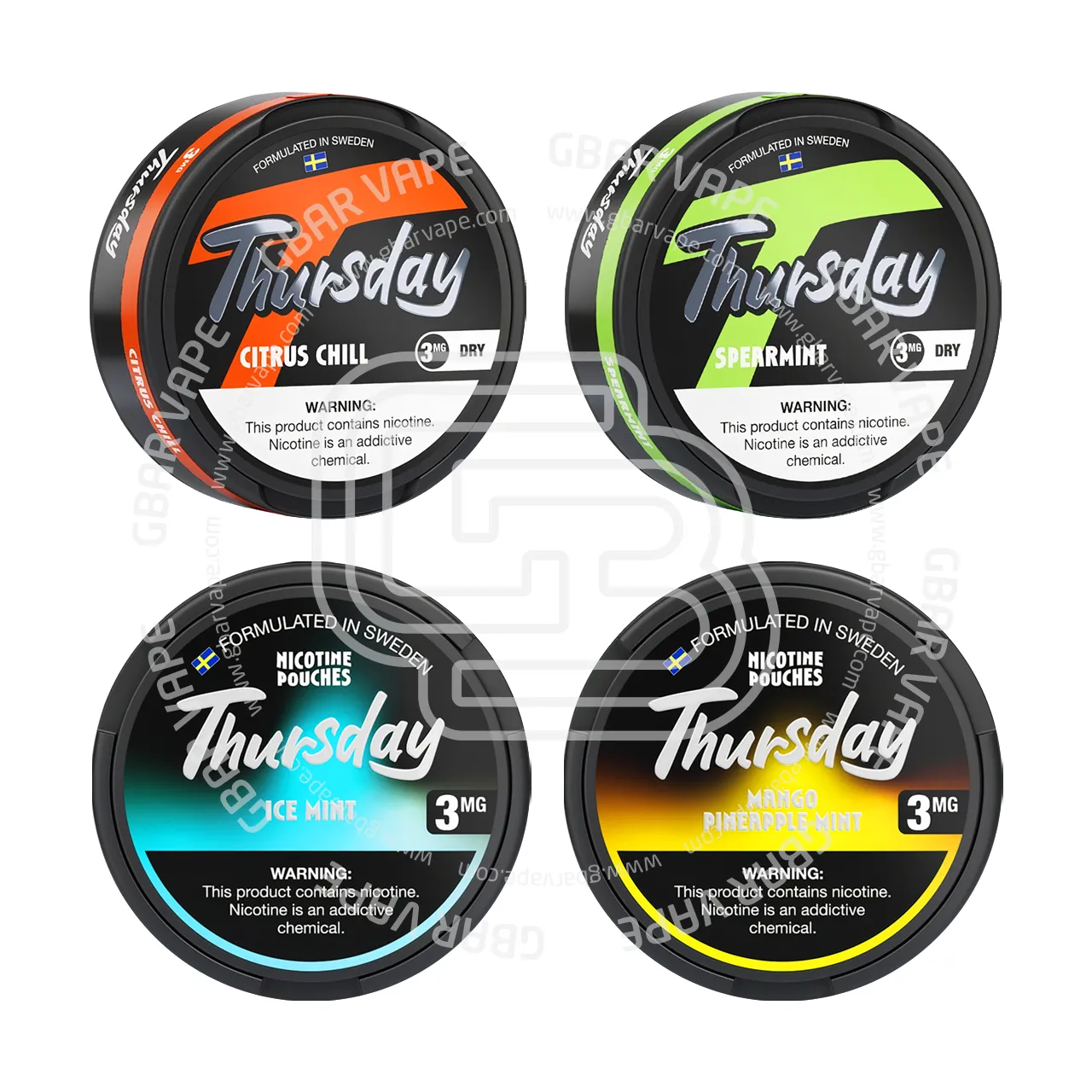 Thursday Nicotine Pouches 20ct