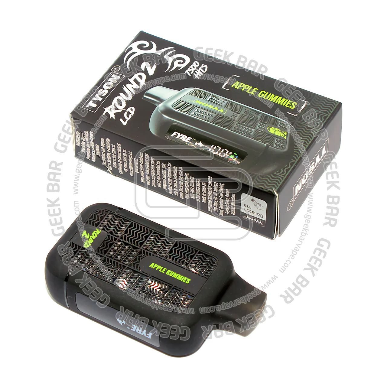 Tyson Round 2.0 Vape 7500 Puffs - Image 2