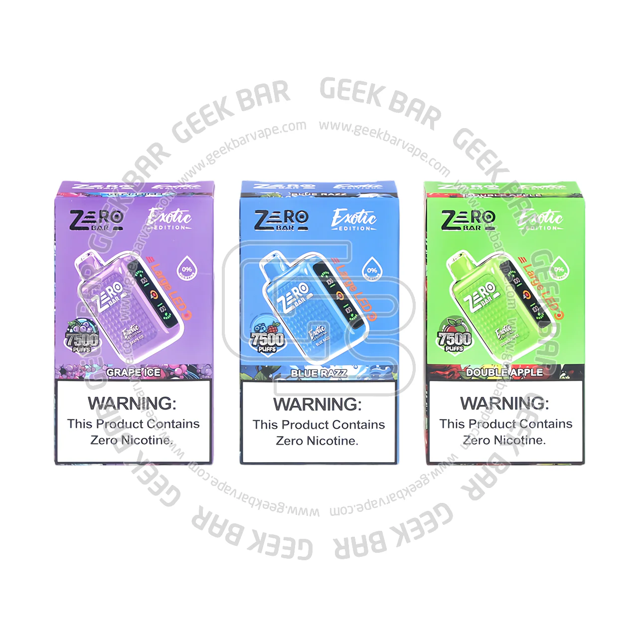 Zero Bar Exotic Edition Vape 7500 Puffs